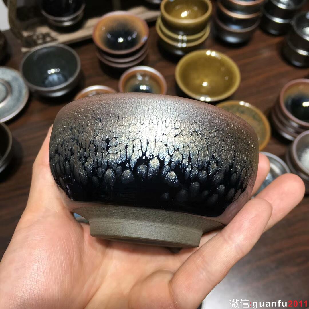 闕梅嬌老師 鷓鴣斑禪定盞：口徑9*5