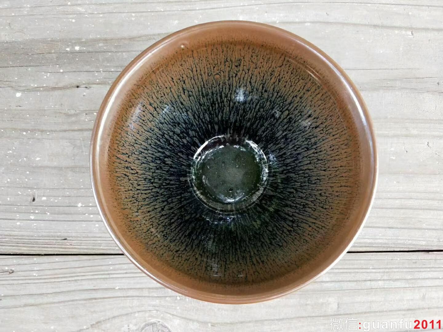 陳大鵬老師早期兔毫：口徑12*7.5