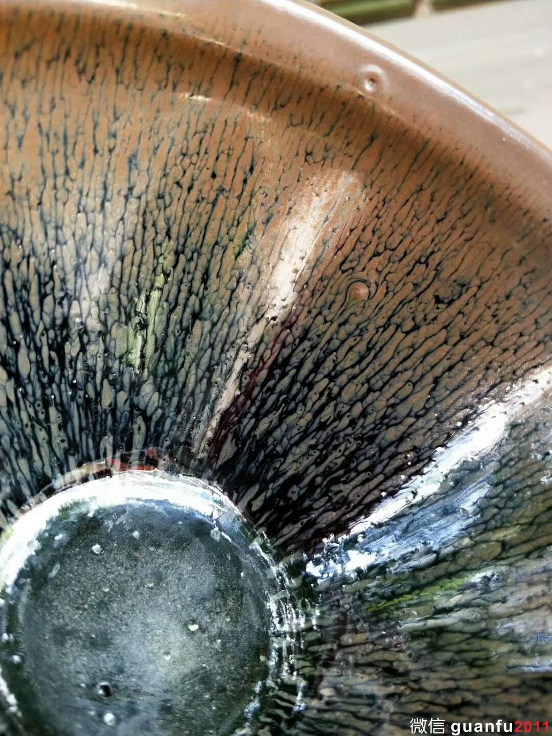 陳大鵬老師早期兔毫：口徑12*7.5