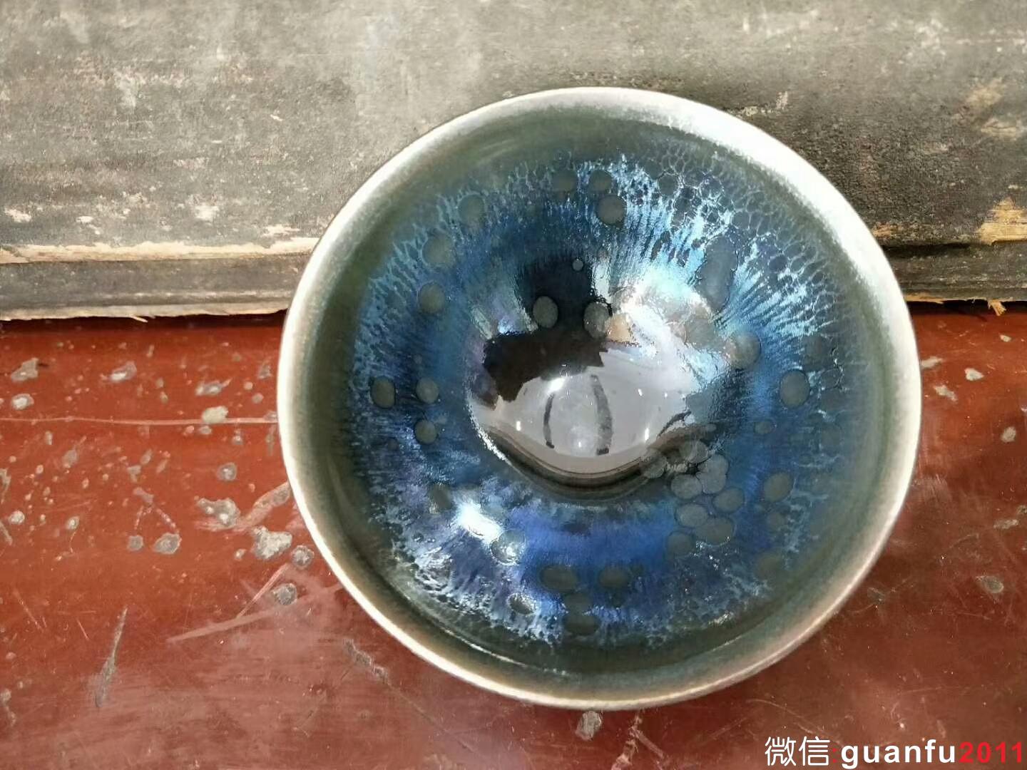 陸金喜老師 精品曜變盞：口徑8.9*5