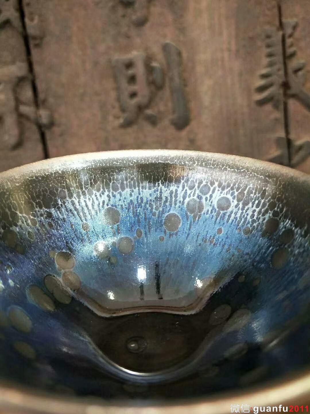 陸金喜老師 精品曜變盞：口徑8.9*5