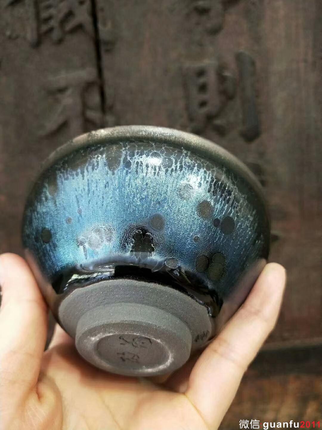 陸金喜老師 精品曜變盞：口徑8.9*5