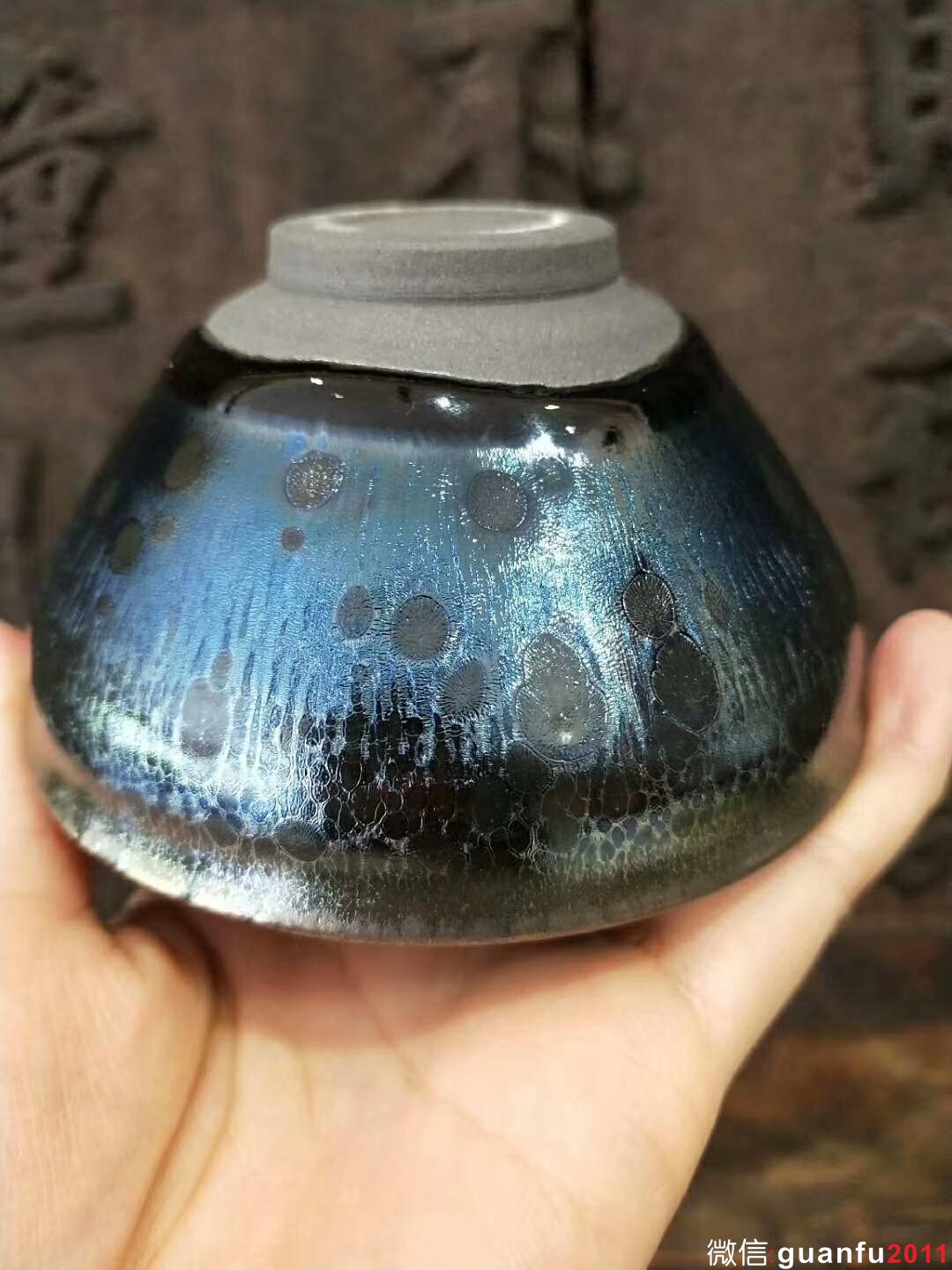 陸金喜老師 精品曜變盞：口徑8.9*5