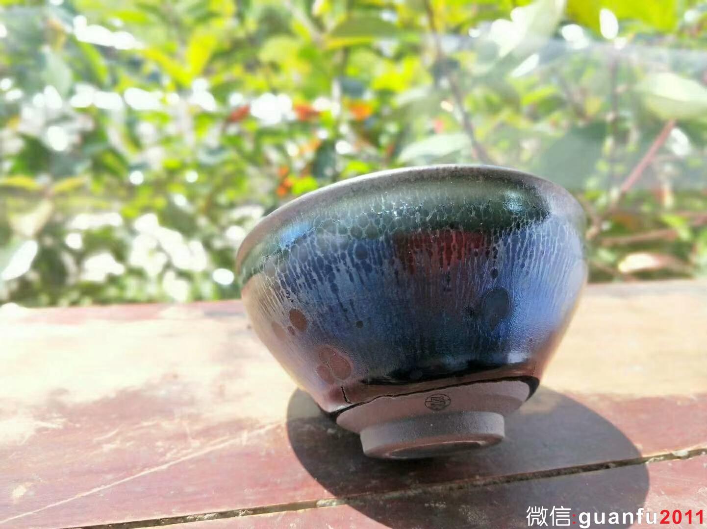 陸金喜老師 精品曜變盞：口徑8.9*5