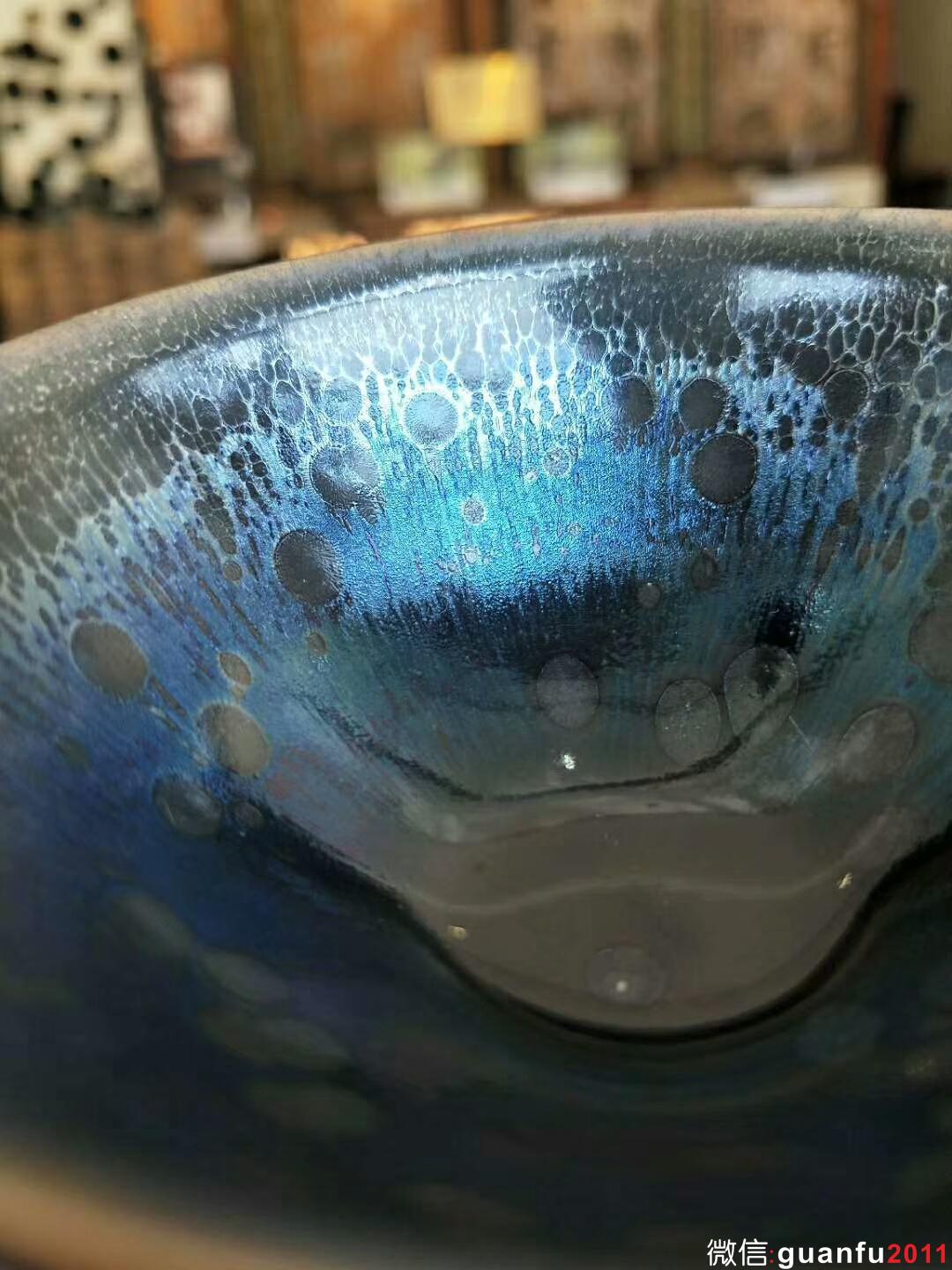 陸金喜老師 精品曜變盞：口徑8.9*5