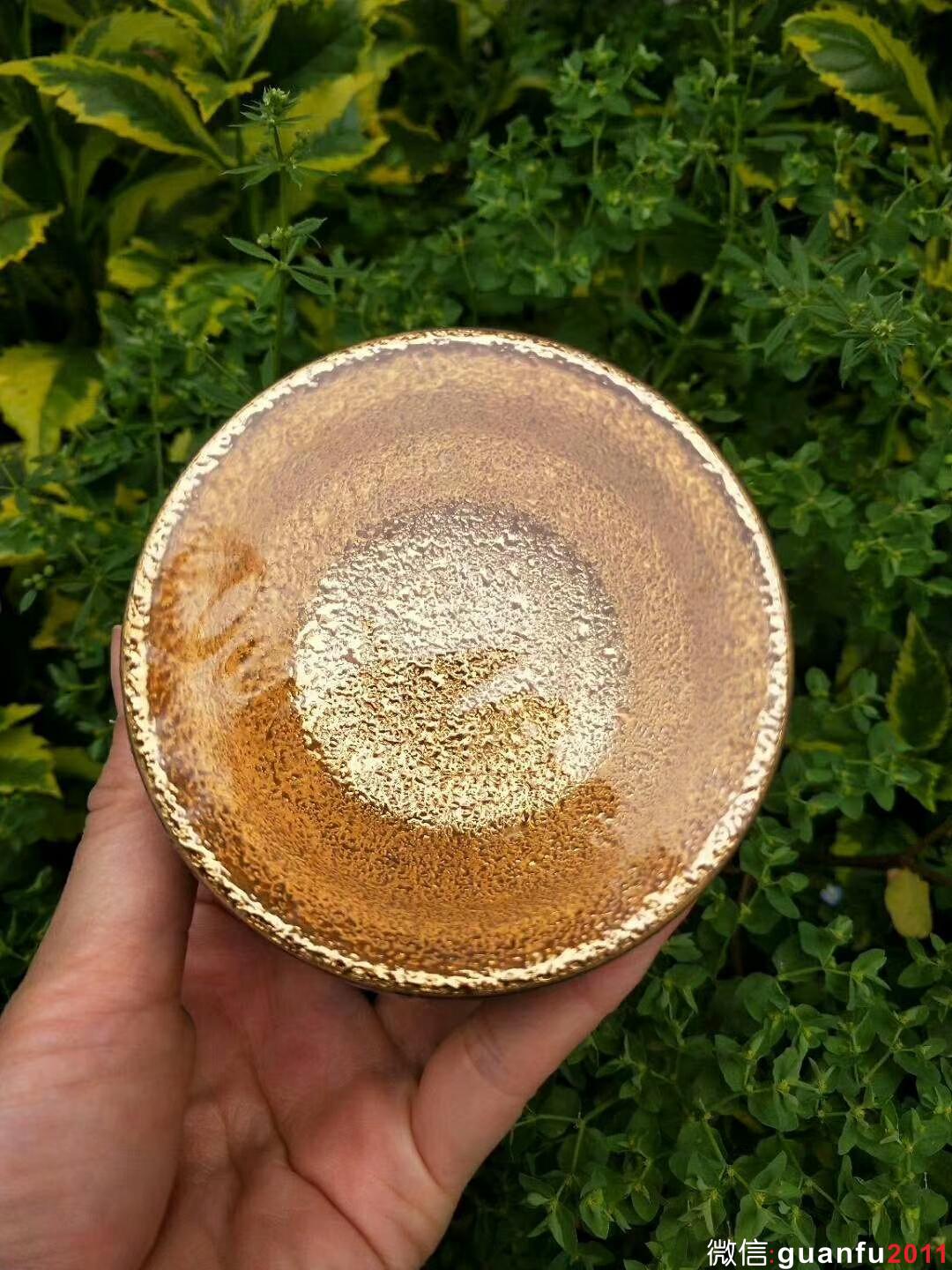 李昌海老師 鷓鴣斑金盞：口徑8*4.5