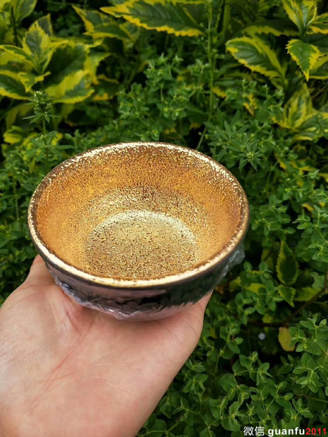 李昌海老師 鷓鴣斑金盞：口徑8*4.5