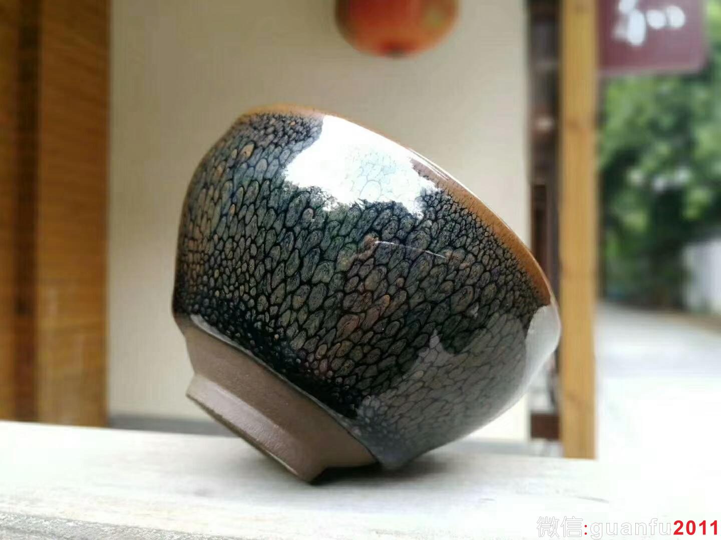 陳大鵬老師 鷓鴣斑：口徑8.8*5.3