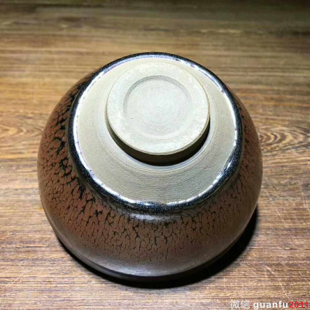 陳隆師傅 鷓鴣斑大盞：口徑12.3*7.3