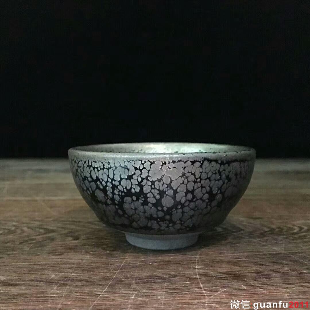 省級(jí)大師-蔡炳盛師傅 經(jīng)典油滴盞：口徑8.3*4.5