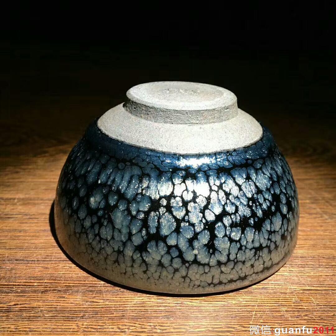 省級(jí)大師-蔡炳盛師傅 經(jīng)典油滴盞：口徑8.3*4.5