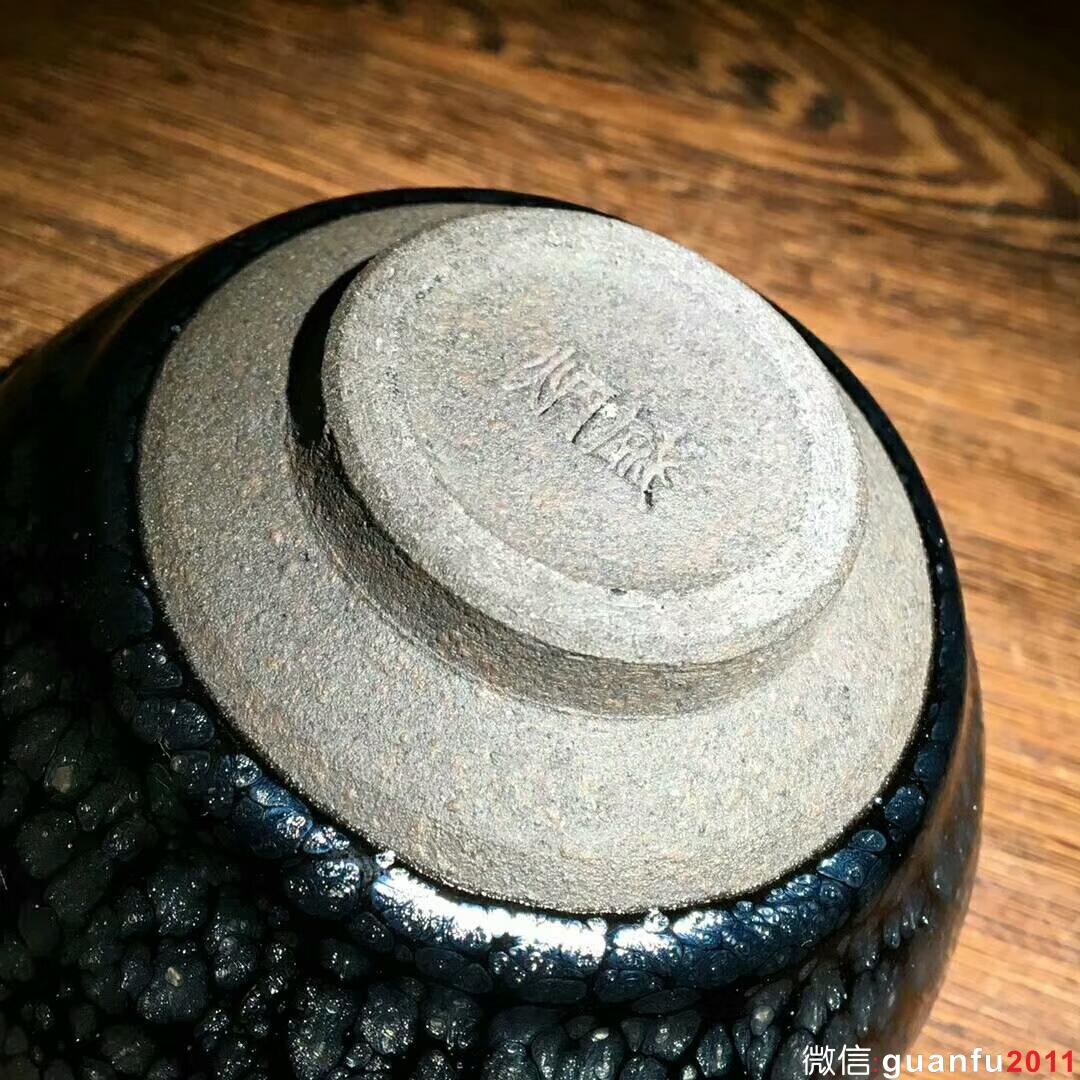 省級(jí)大師-蔡炳盛師傅 經(jīng)典油滴盞：口徑8.3*4.5