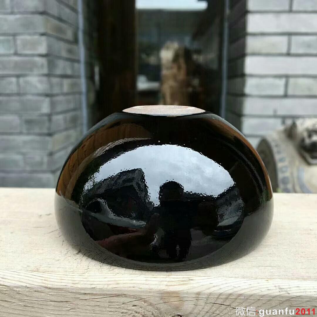 張中欽老師 烏金菩提葉：口徑8.1*8.8*5