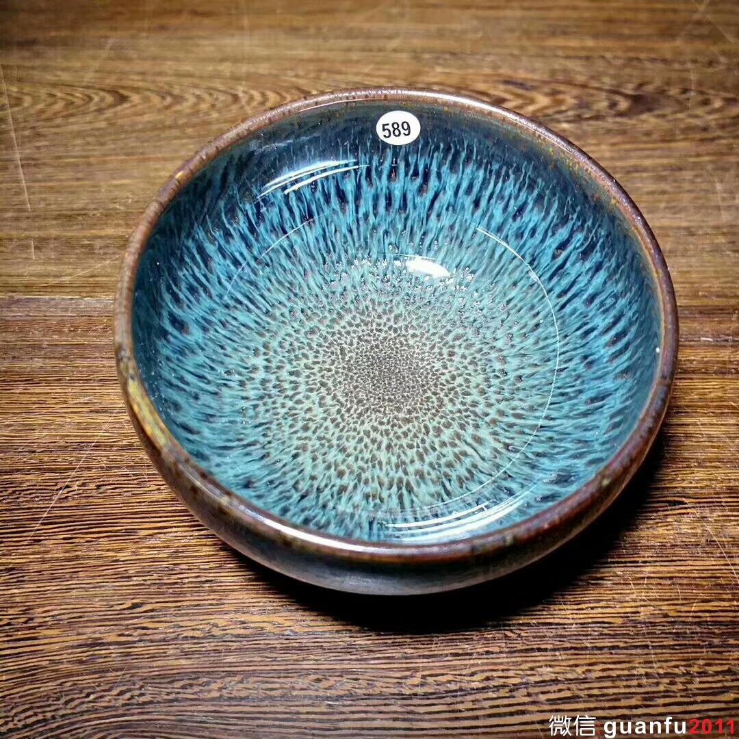 范澤鋒大師 天目盞：口徑8.5*9.2*5