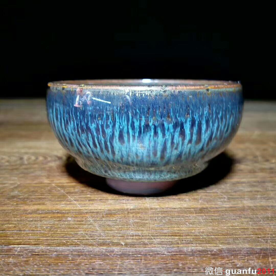 范澤鋒大師 天目盞：口徑8.5*9.2*5