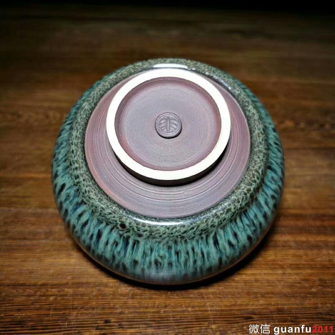 范澤鋒大師 天目盞：口徑8.5*9.2*5