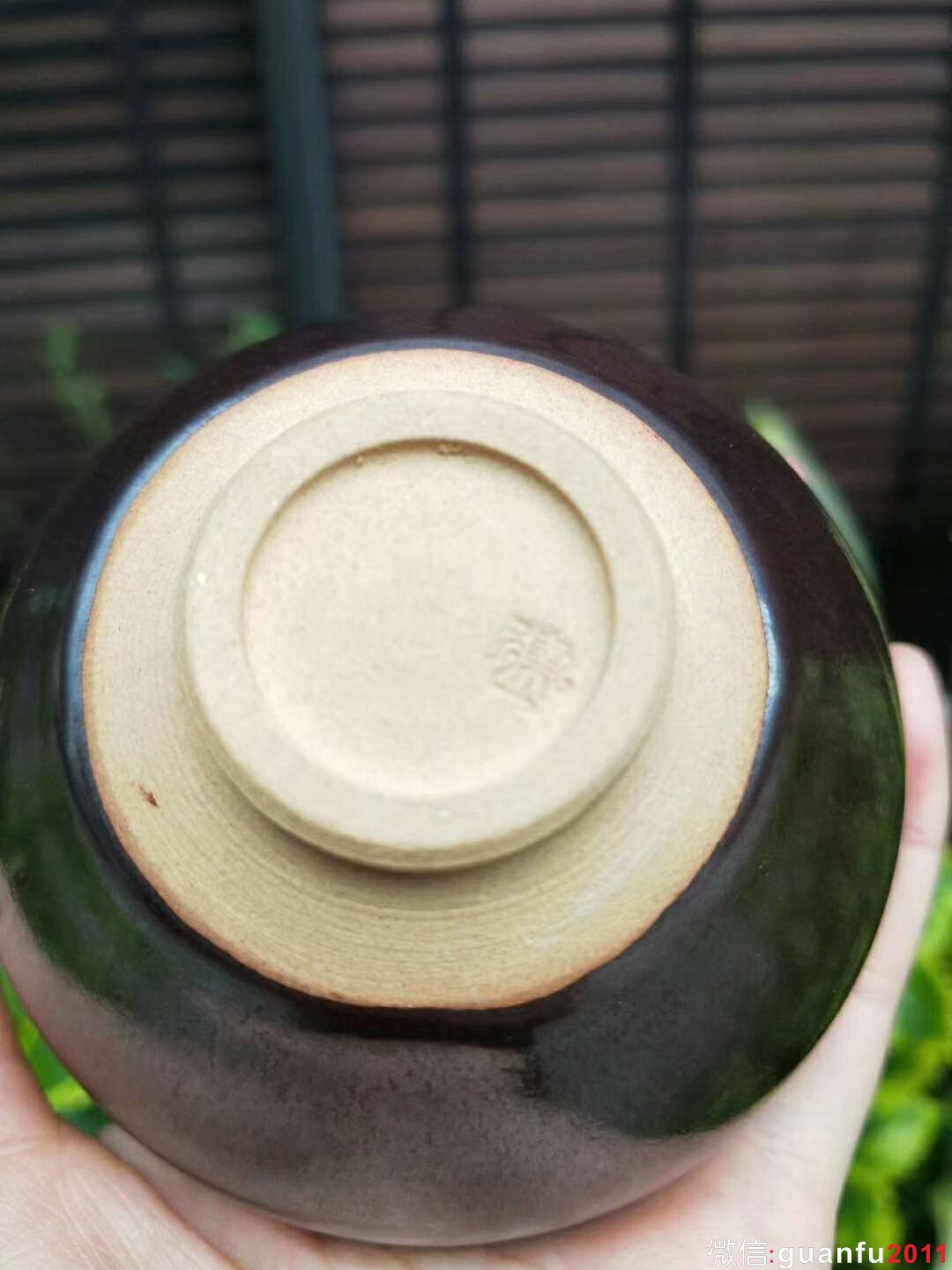 孫建興老師 柿紅木葉盞：口徑9*5