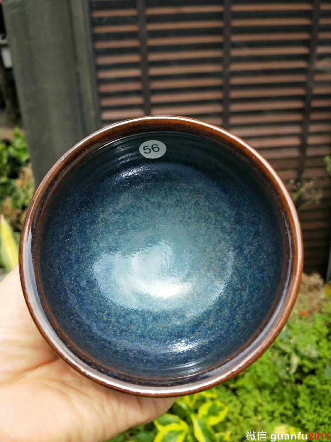 國家級大師-孫建興老師 回藍釉：口徑9*5.3