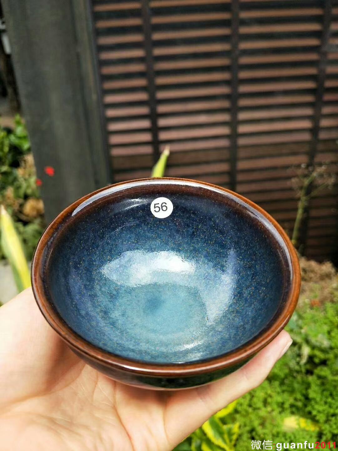 國家級大師-孫建興老師 回藍釉：口徑9*5.3