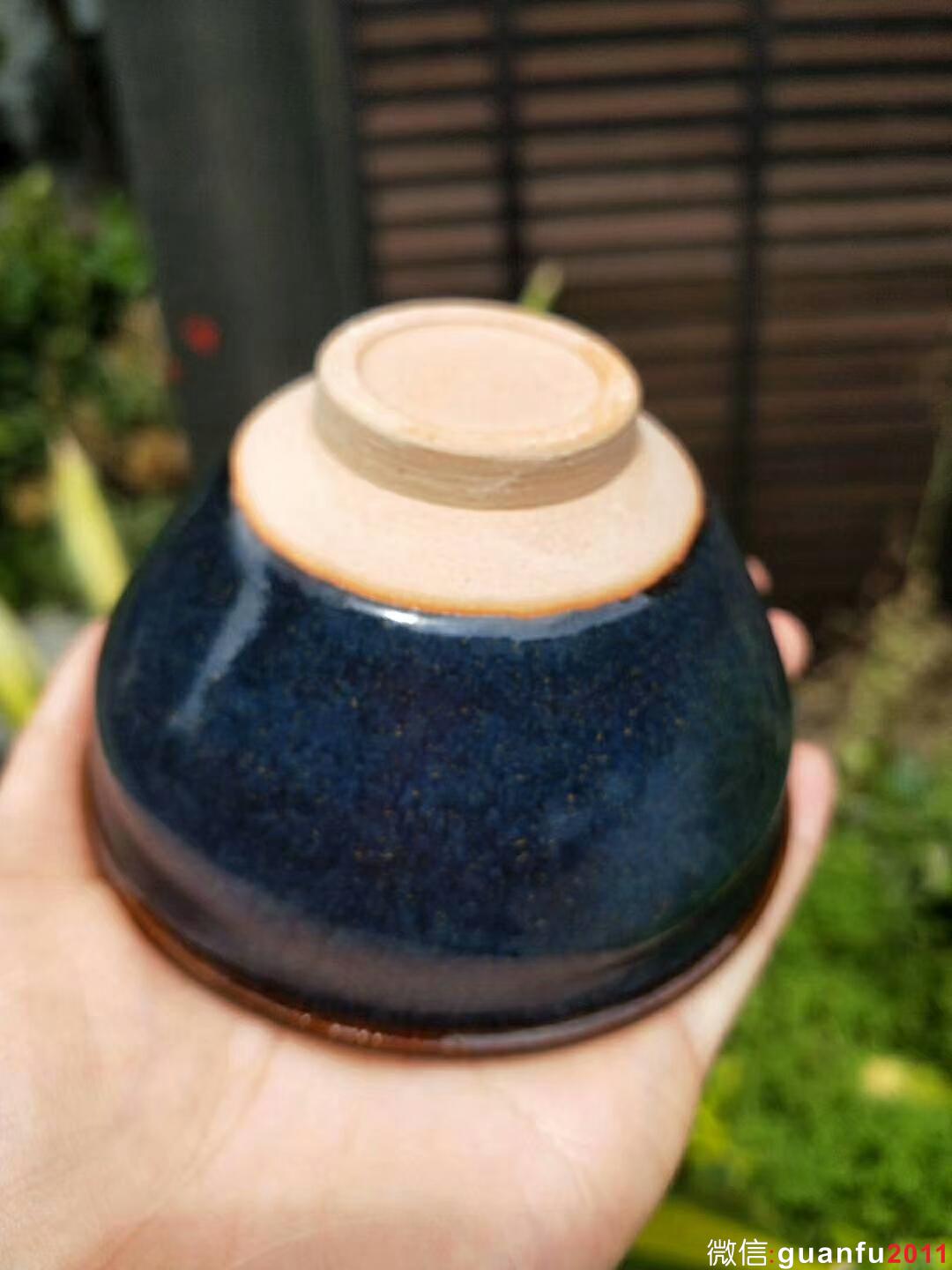 國家級大師-孫建興老師 回藍釉：口徑9*5.3