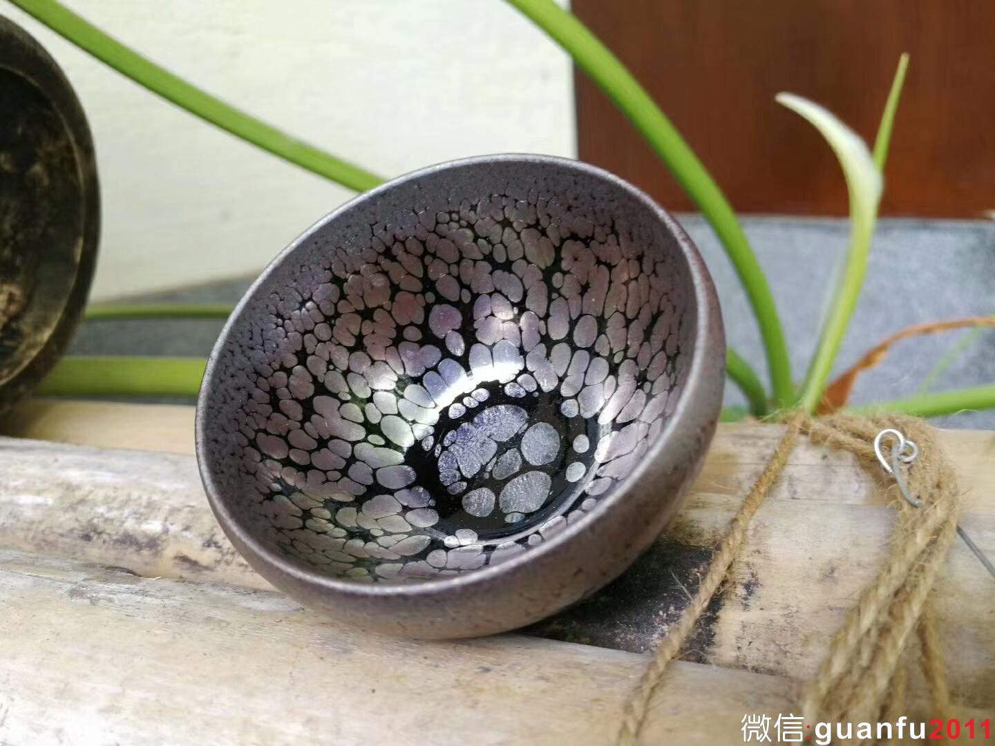 范永壽老師 小油滴盞：口徑6.4*4