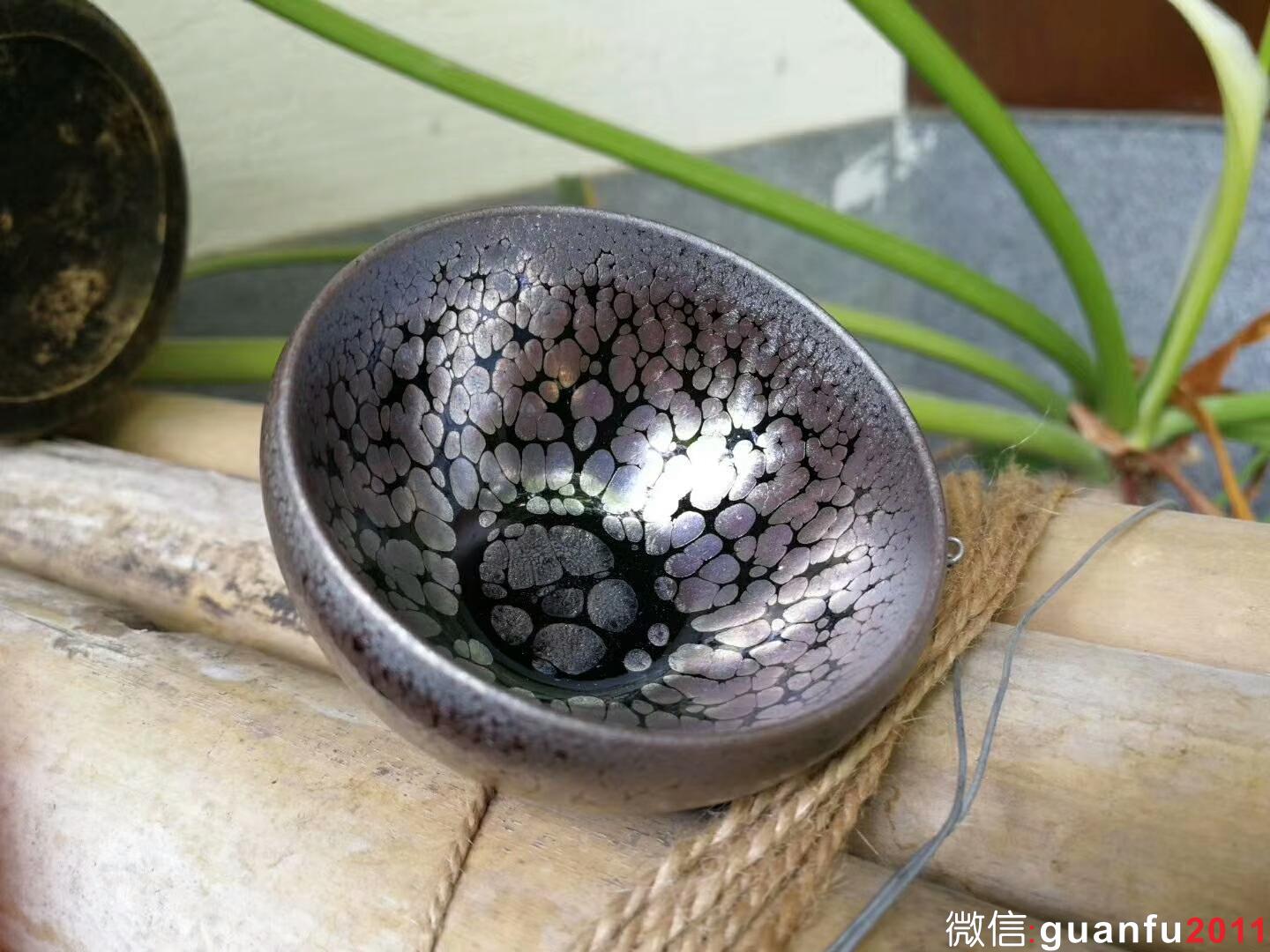 范永壽老師 小油滴盞：口徑6.4*4