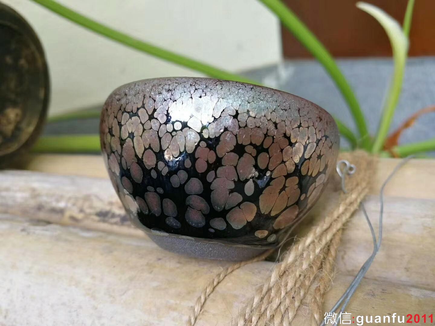 范永壽老師 小油滴盞：口徑6.4*4