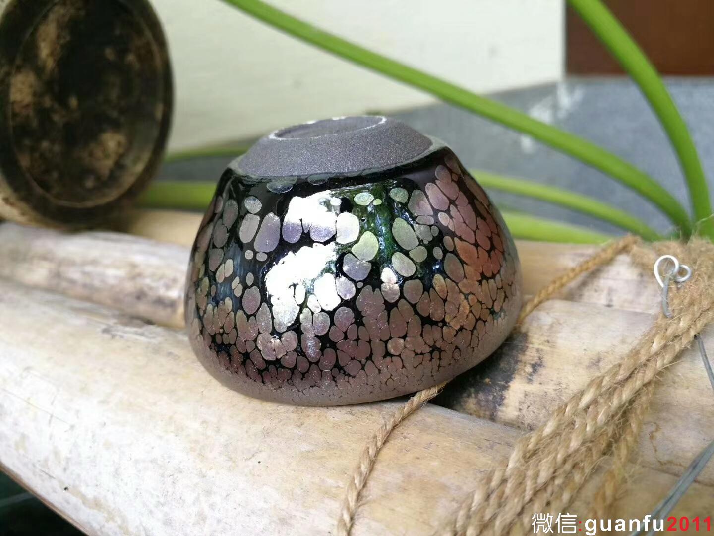 范永壽老師 小油滴盞：口徑6.4*4