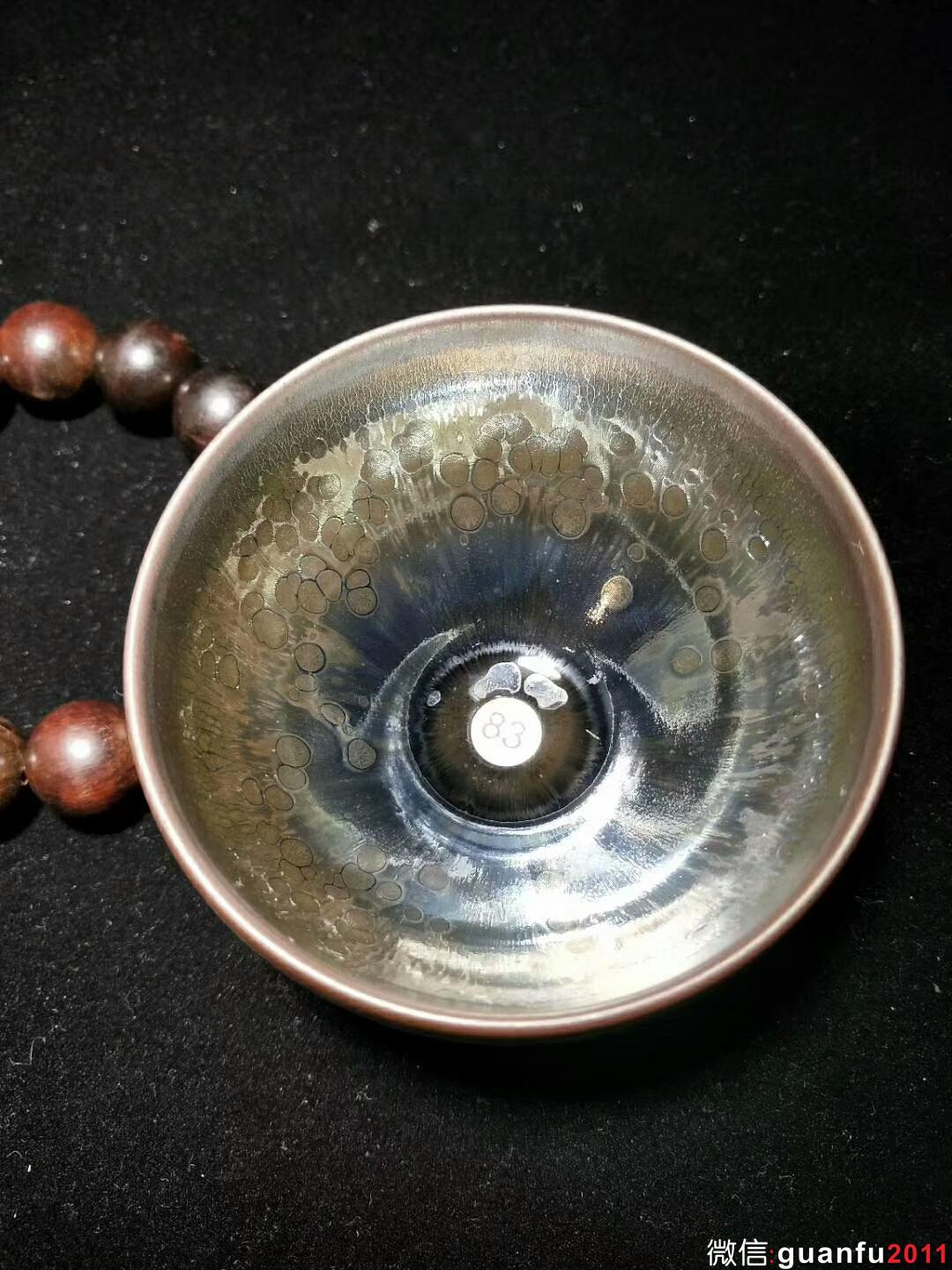 吳立主 曜變美人杯：口徑8*5.5