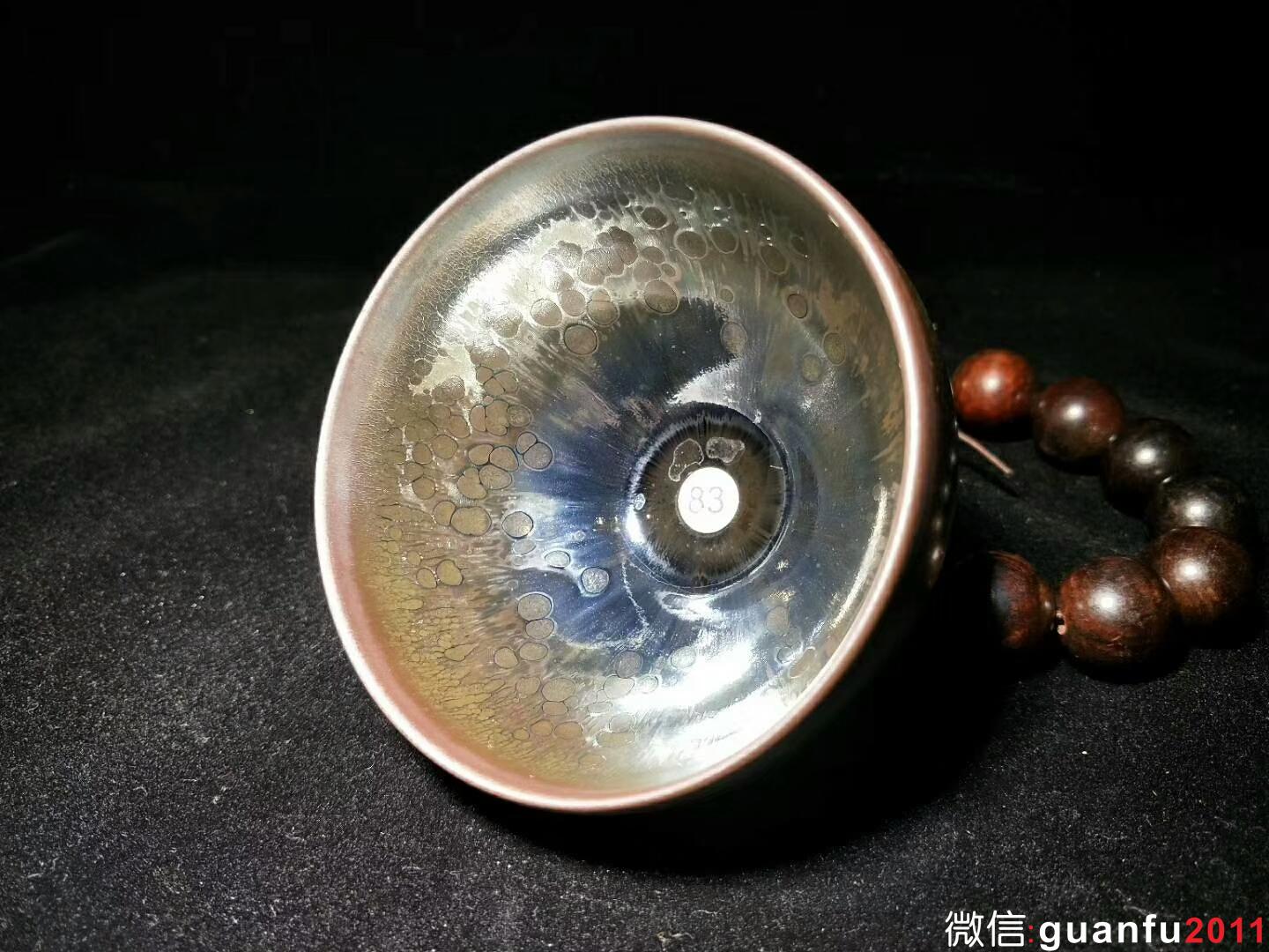 吳立主 曜變美人杯：口徑8*5.5