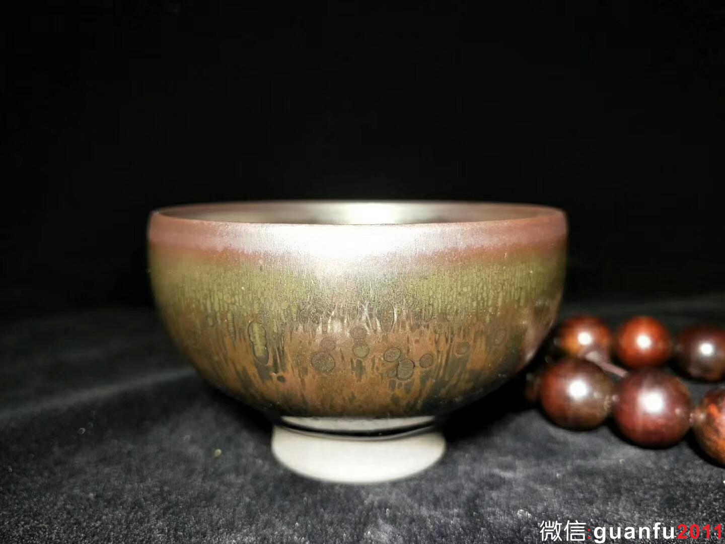 吳立主 曜變美人杯：口徑8*5.5