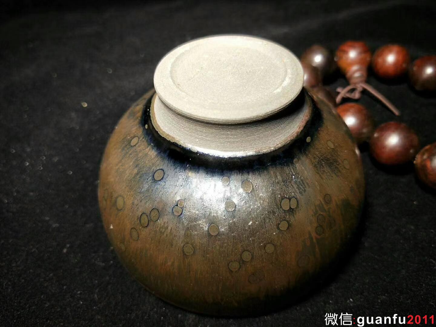 吳立主 曜變美人杯：口徑8*5.5