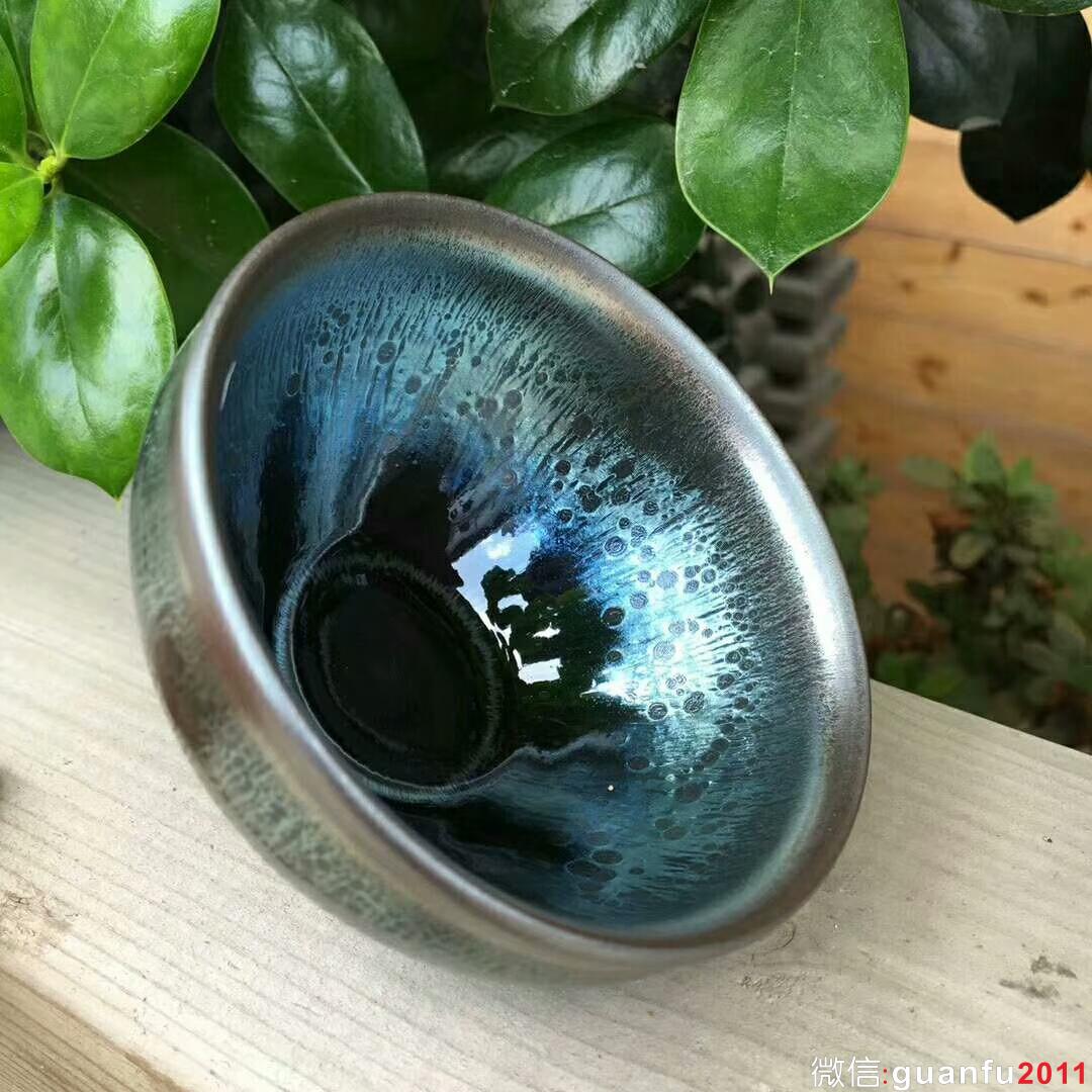 省級(jí)大師-吳立主 曜變盞：口徑8.3*5.1