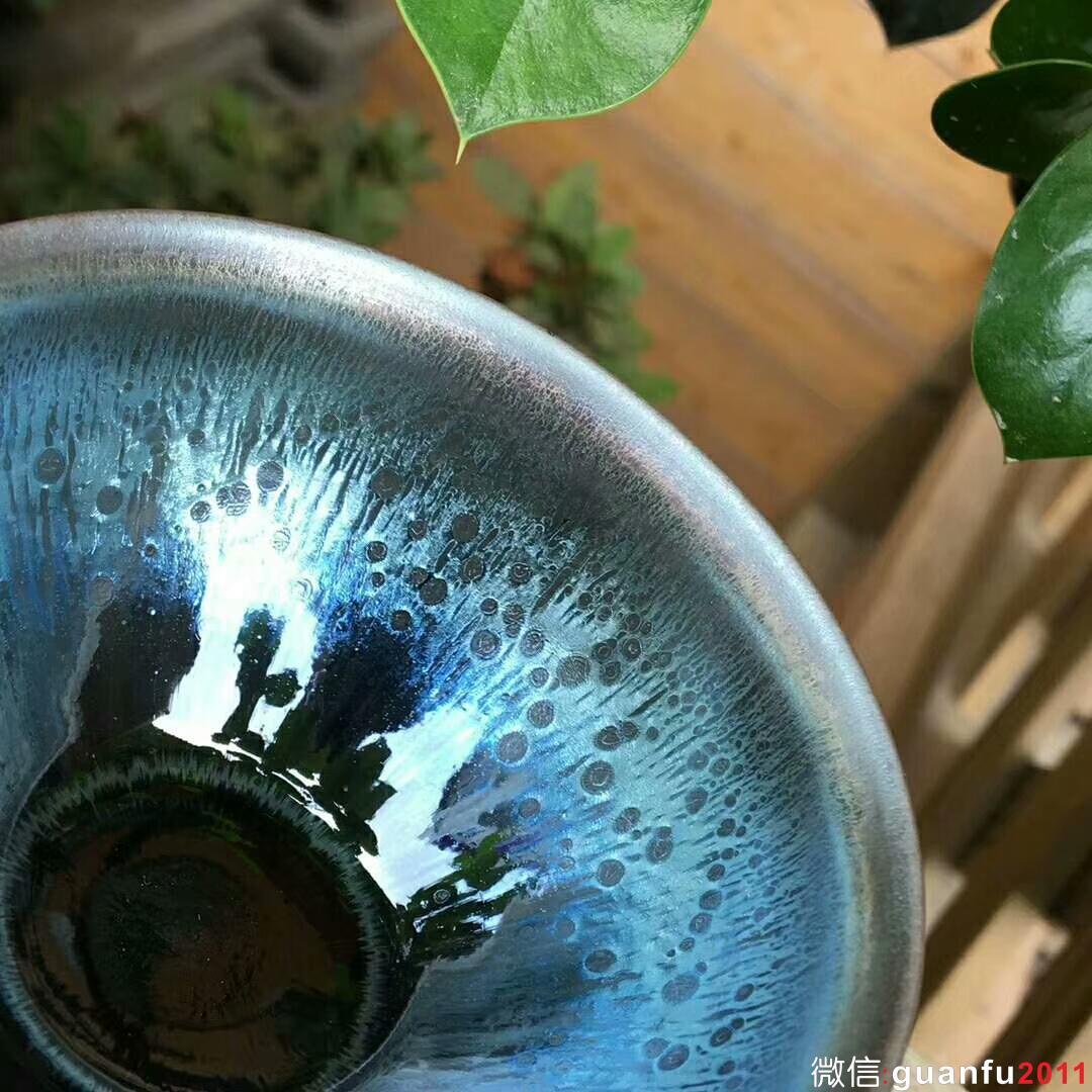 省級(jí)大師-吳立主 曜變盞：口徑8.3*5.1