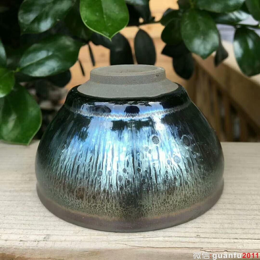 省級(jí)大師-吳立主 曜變盞：口徑8.3*5.1