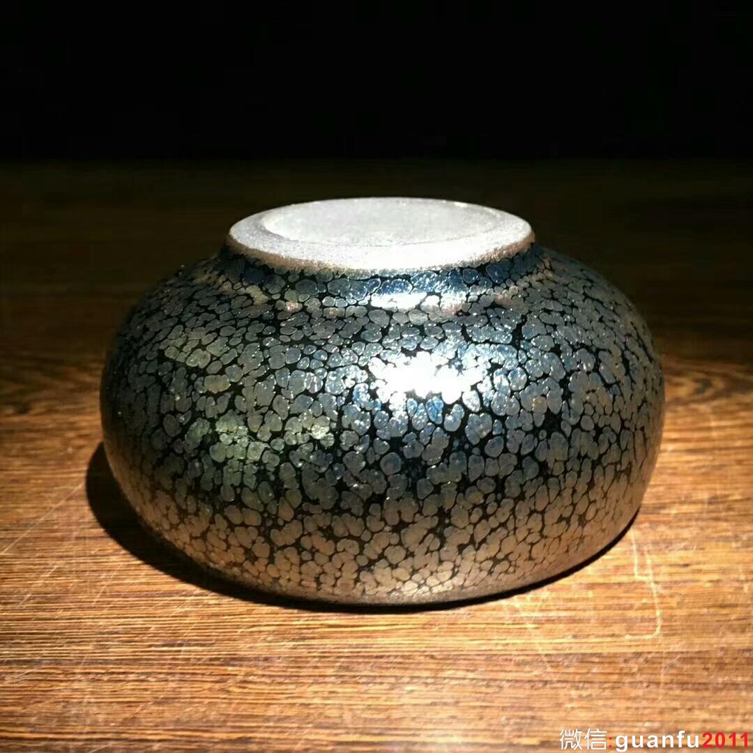 劉學(xué)財(cái)師傅 滿天星禪定杯：口徑8.6*9.5*4.7