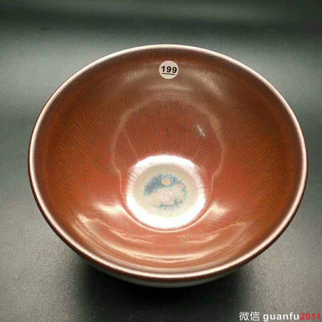 省級大師-吳立主師傅 柿紅：口徑8.8*5.3