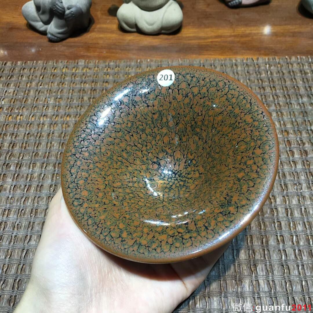 連宏達(dá)老師 鷓鴣斑撇口盞：口徑11*4.5