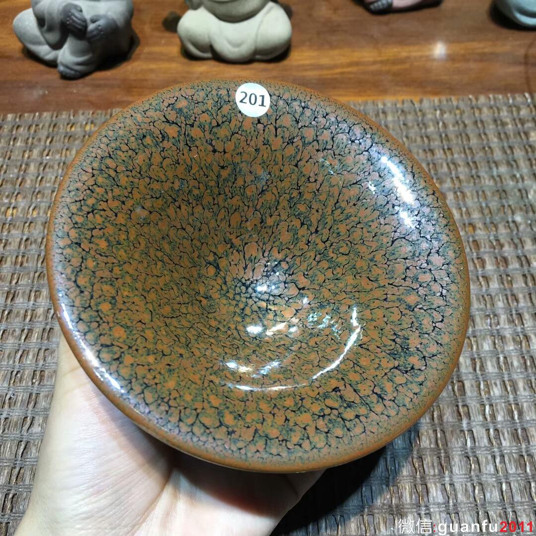 連宏達(dá)老師 鷓鴣斑撇口盞：口徑11*4.5