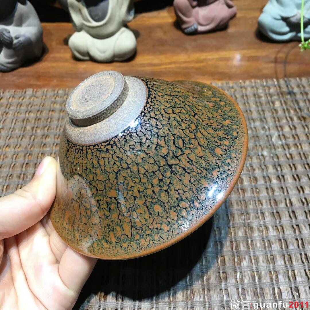 連宏達(dá)老師 鷓鴣斑撇口盞：口徑11*4.5