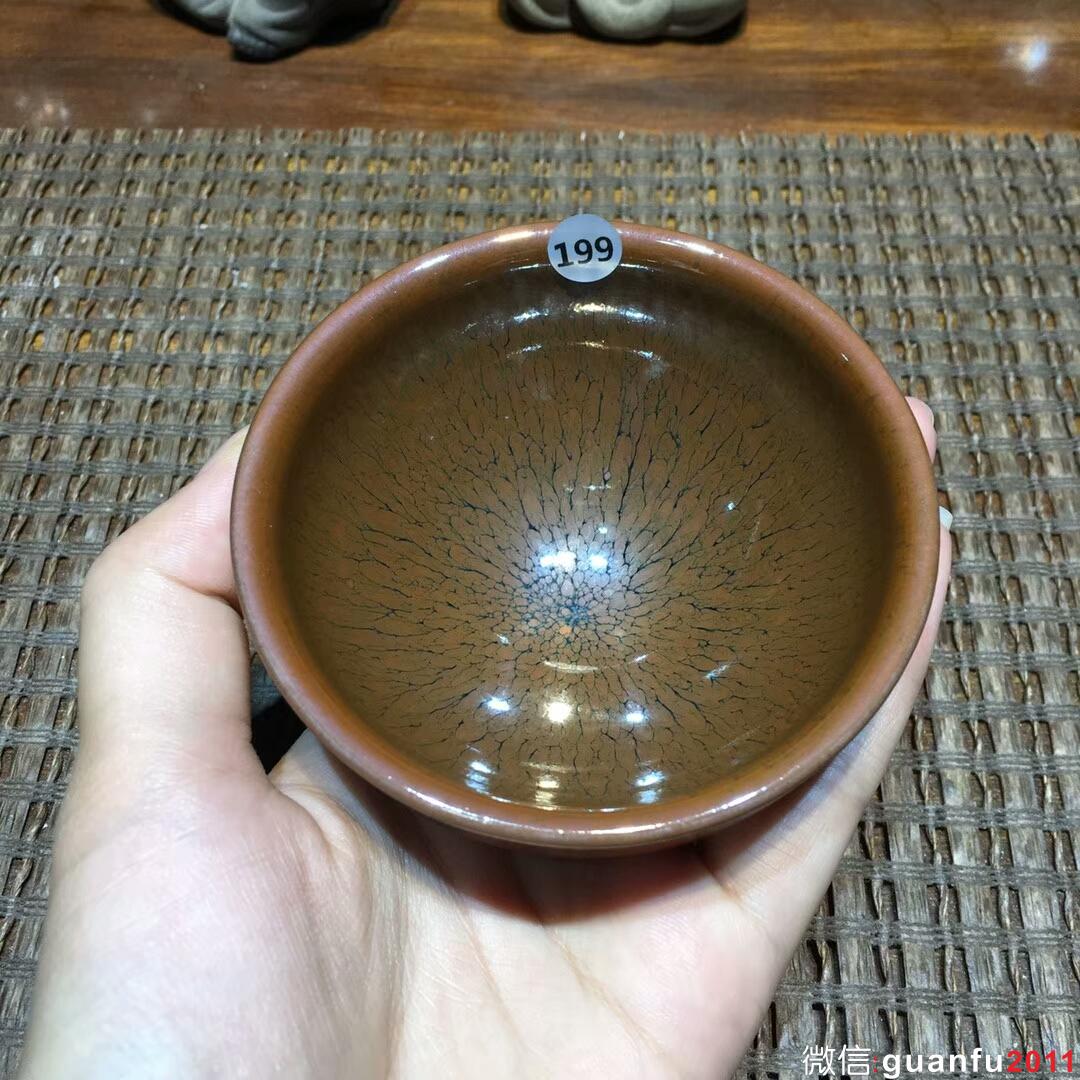 連宏達老師 鷓鴣斑玉蘭杯：口徑8.8*4.5