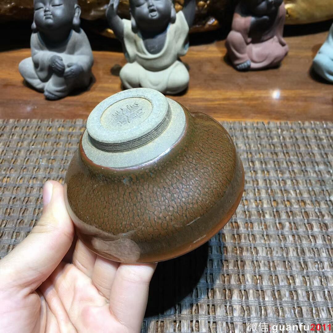 連宏達老師 鷓鴣斑玉蘭杯：口徑8.8*4.5