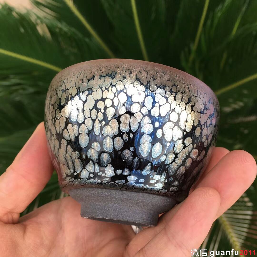 范奇明老師 油滴斂口盞：口徑8*5.5