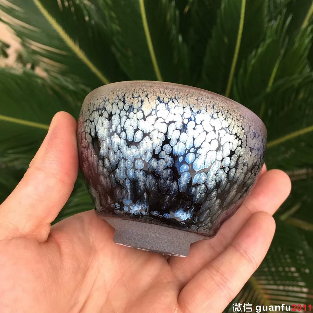 范奇明老師 油滴斂口盞：口徑8*5.5