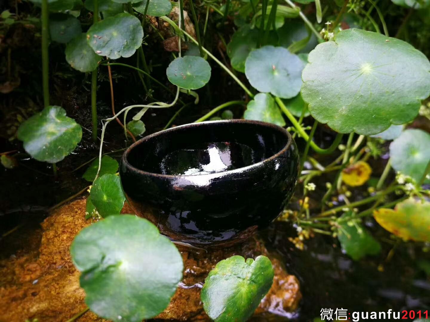 張中欽老師 烏金盞：口徑7*4.2