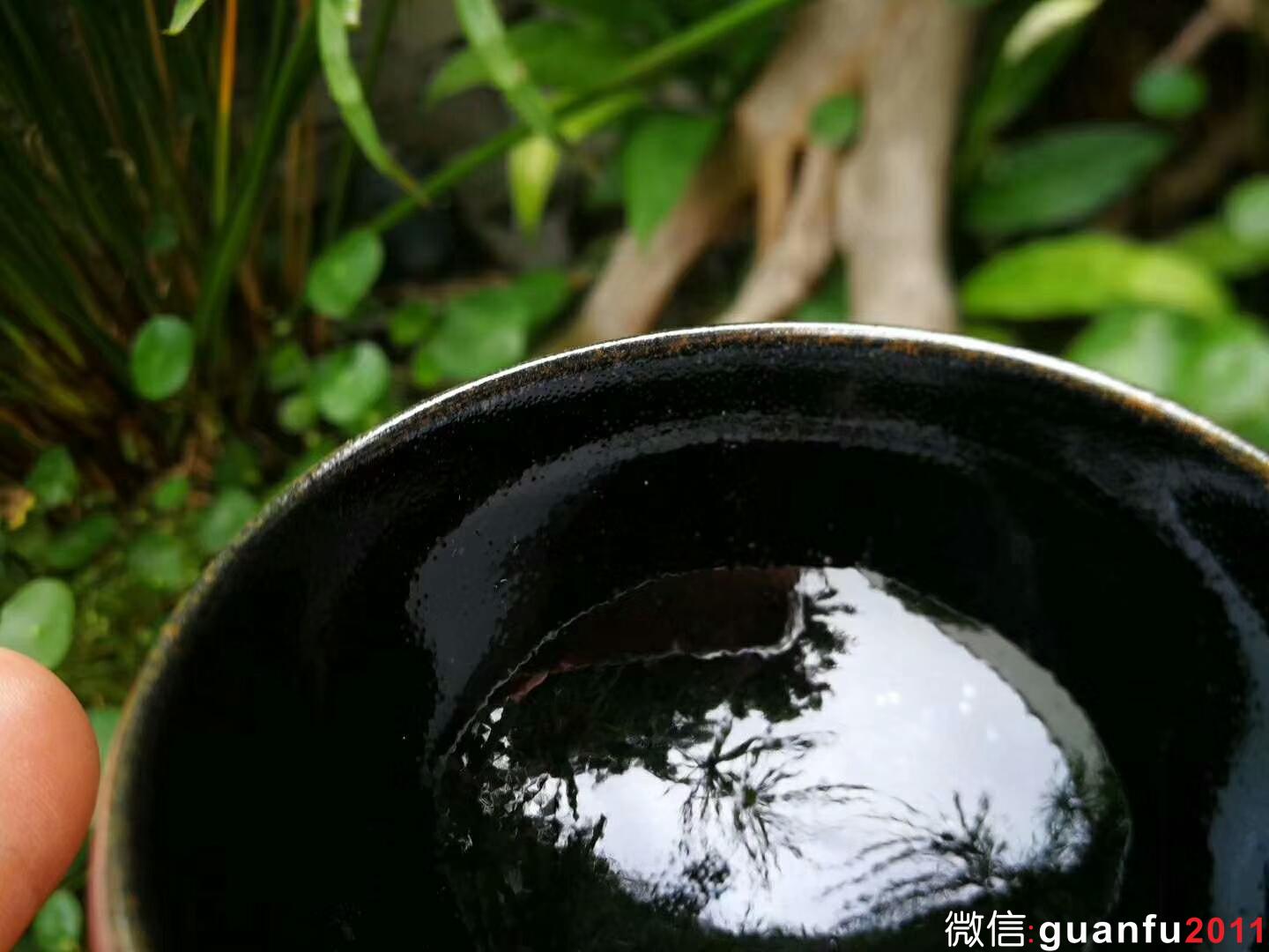 張中欽老師 烏金盞：口徑7*4.2