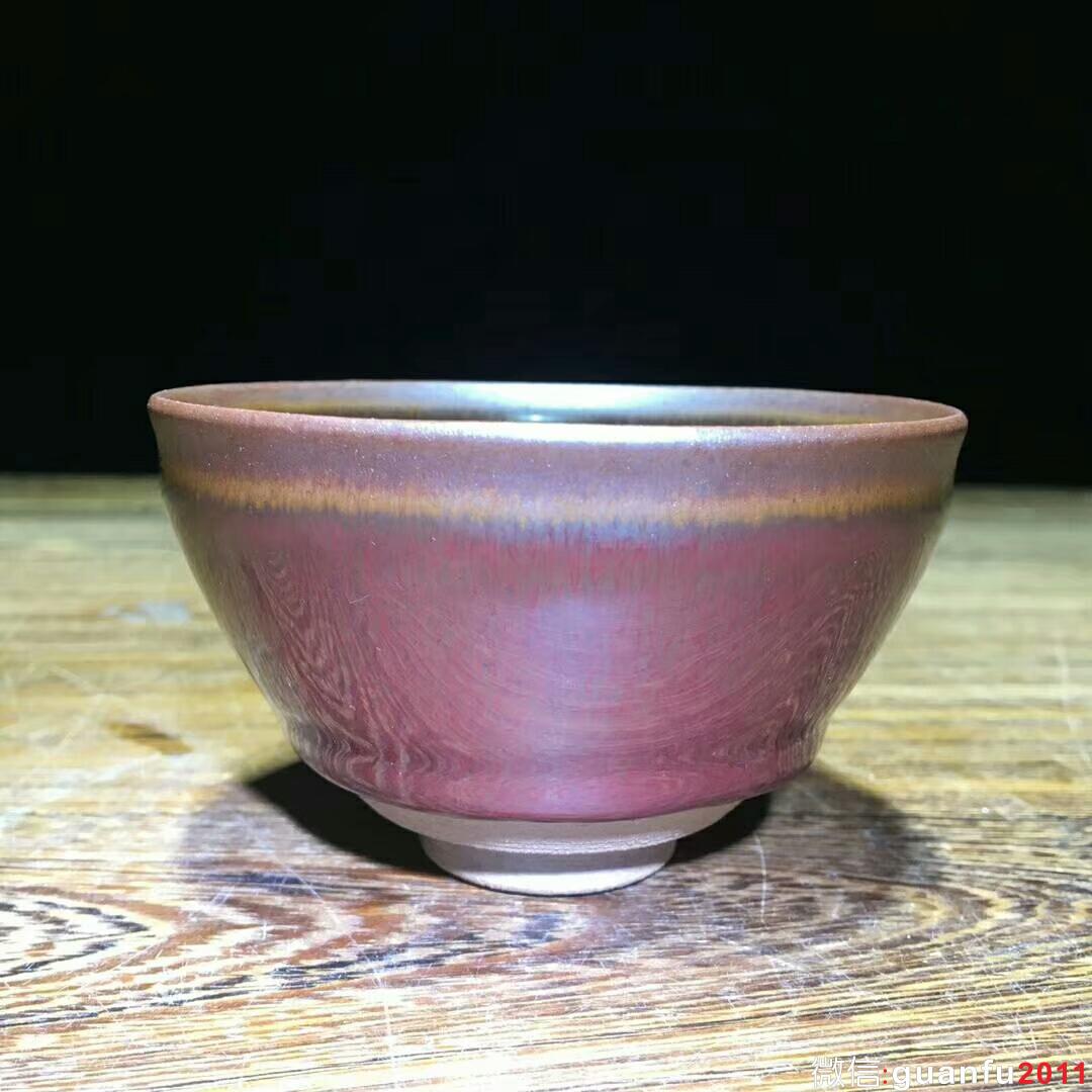 兔毫大師-葉禮旺師傅“鴻運(yùn)”：口徑9.3*5.7