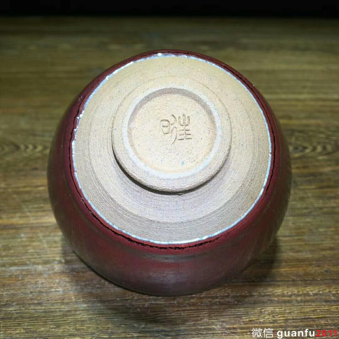 兔毫大師-葉禮旺師傅“鴻運(yùn)”：口徑9.3*5.7