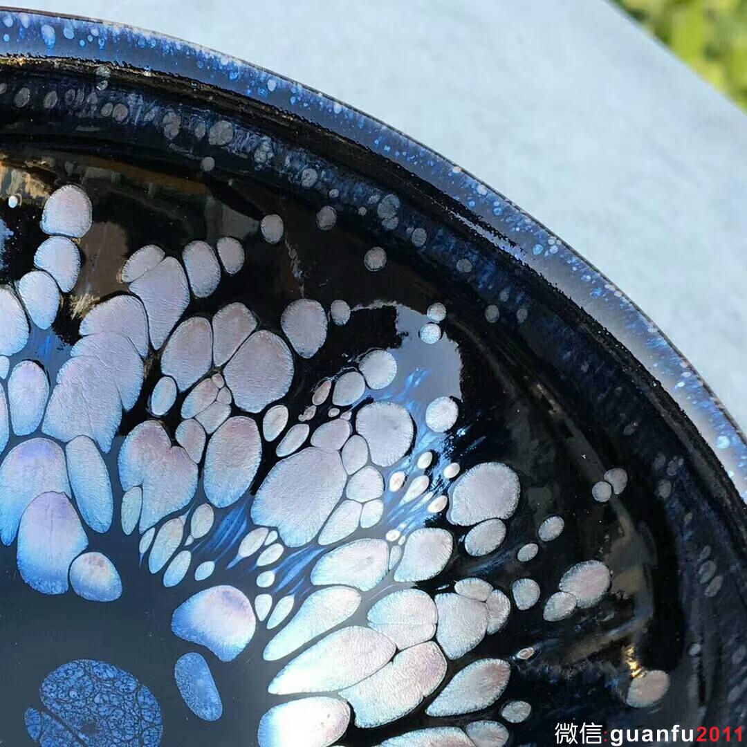 巫貴豪師傅 黑底金滴：口徑9.2*5.2