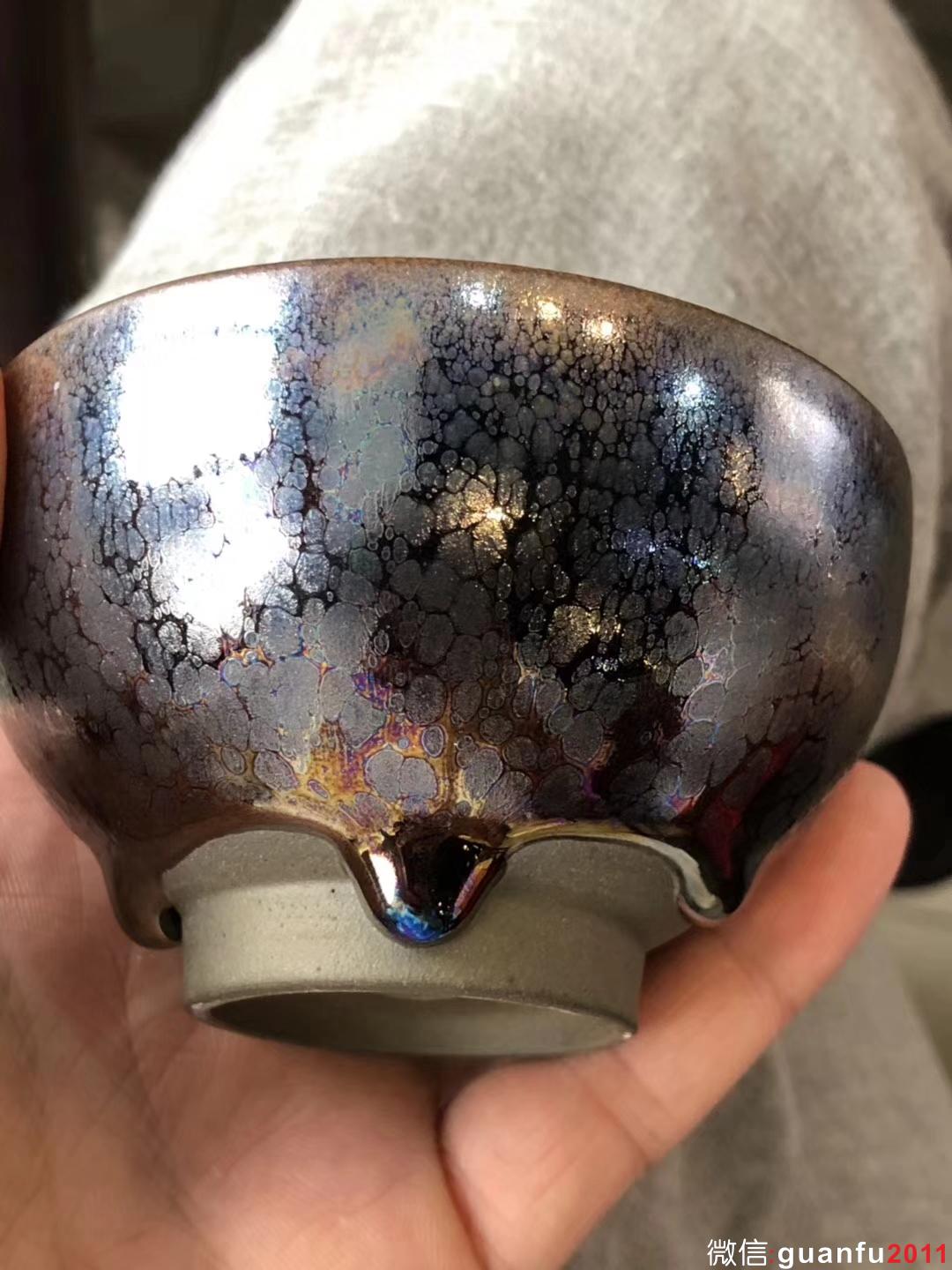 范澤鋒老師  【彩虹-曜變天目 】“曜變紫甌新蟹眼烏龍煮”